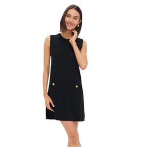 NWT Tuckernuck POMANDER PLACE Black Knit Malley Dress XL